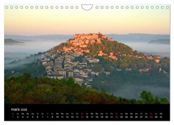 Produktbild: Occitanie (Calendrier mural 2026 DIN A4 vertical), CALVENDO calendrier mensuel