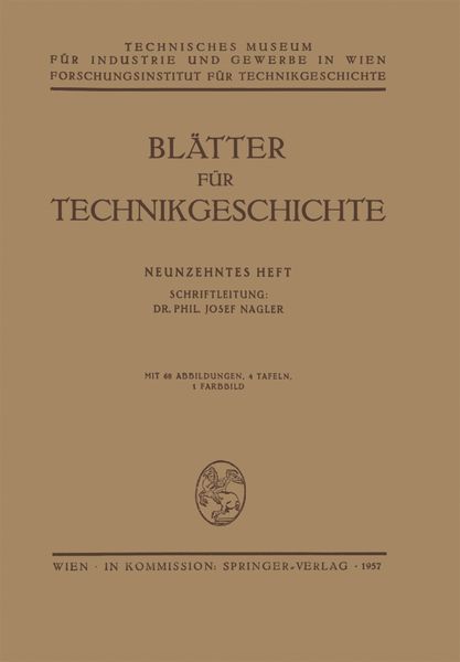 Produktbild: Bl&auml;tter f&uuml;r Technikgeschichte