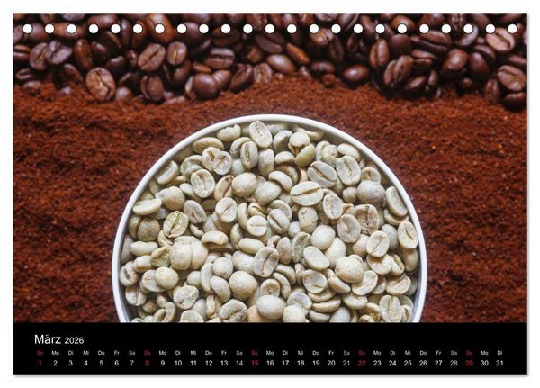 Produktbild: Kaffeezeit (Tischkalender 2026 DIN A5 quer), CALVENDO Monatskalender