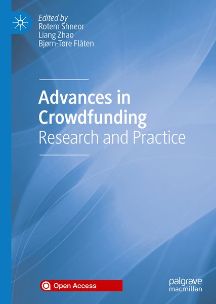 Produktbild: Advances in Crowdfunding