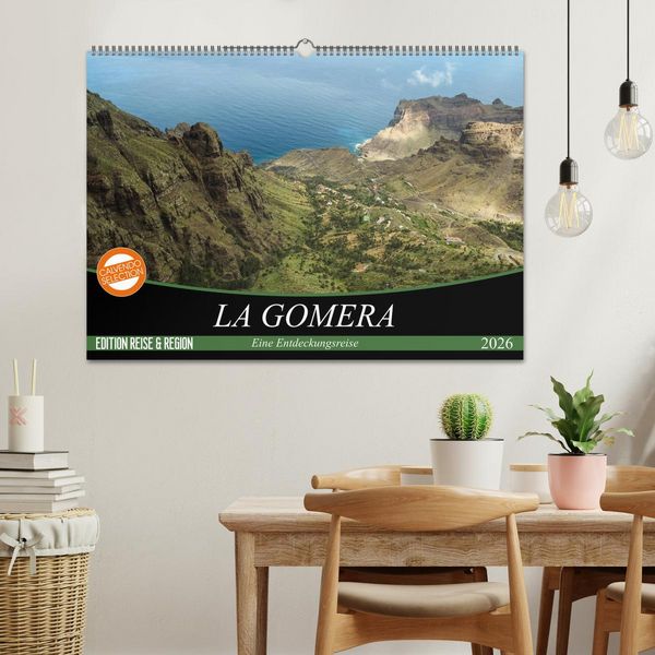 Produktbild: La Gomera 2026 - Eine Entdeckungsreise (Wandkalender 2026 DIN A2 quer), CALVENDO Monatskalender