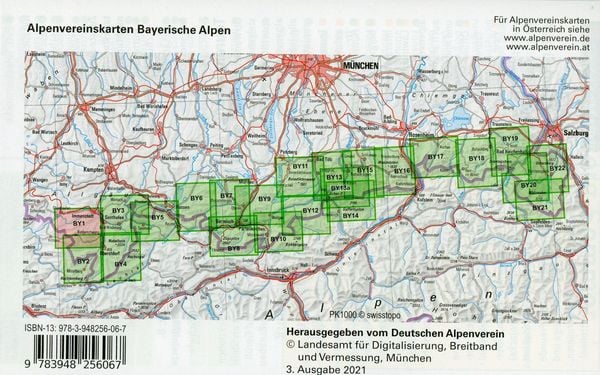 Produktbild: Allg&auml;uer Voralpen West, Nagelfluhkette, H&ouml;rnergruppe 1:25 000