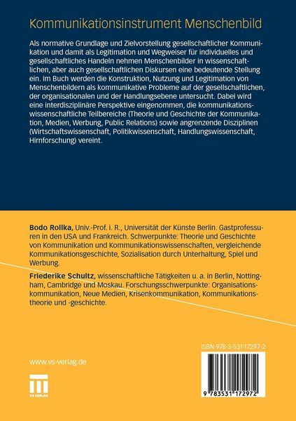 Produktbild: Kommunikationsinstrument Menschenbild