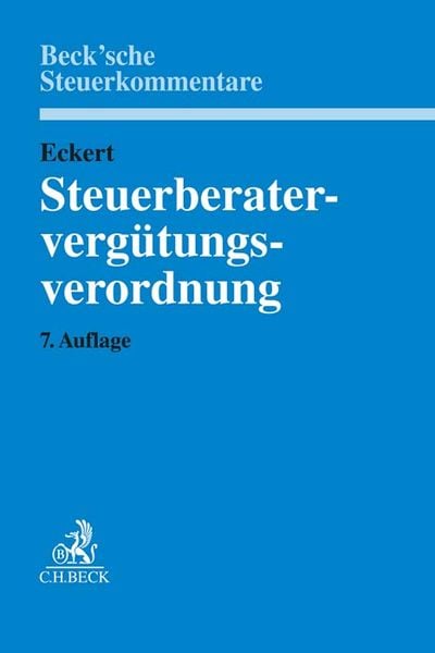 Produktbild: Steuerberaterverg&uuml;tungsverordnung. StBVV