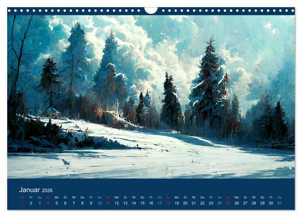 Produktbild: Das Geheimnis der Geduld (Wandkalender 2026 DIN A3 quer), CALVENDO Monatskalender