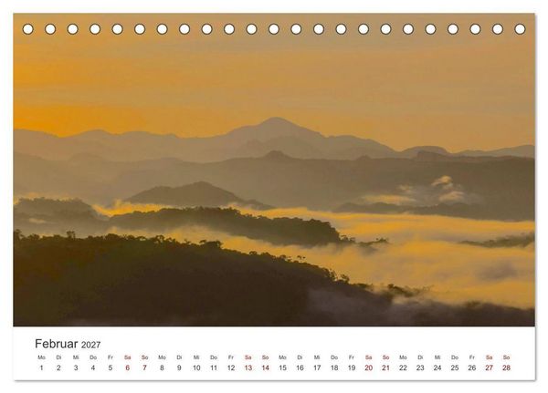 Produktbild: El Salvador - Unber&uuml;hrte und wundersch&ouml;ne Natur. (Tischkalender 2027 DIN A5 quer), CALVENDO Monatskalender