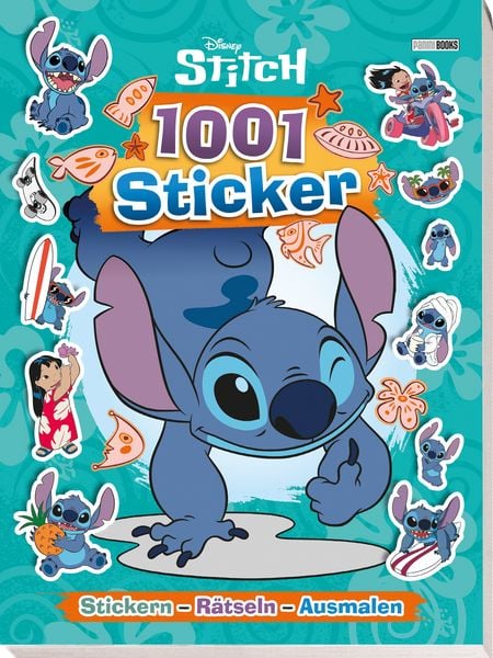 Produktbild: Disney Stitch: 1001 Sticker - Stickern - R&auml;tseln - Ausmalen
