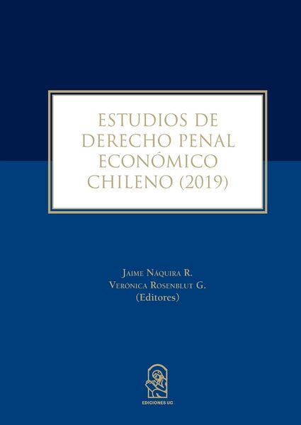 Produktbild: Estudios de derecho penal econ&oacute;mico chileno 2019