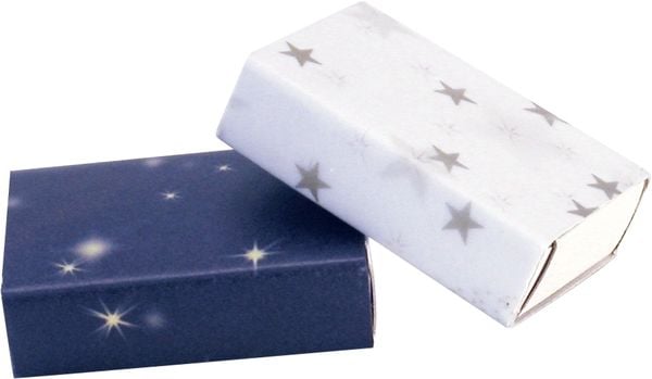 Produktbild: Folia  Streichholzboxen WEISS, size S, 10 St&uuml;ck