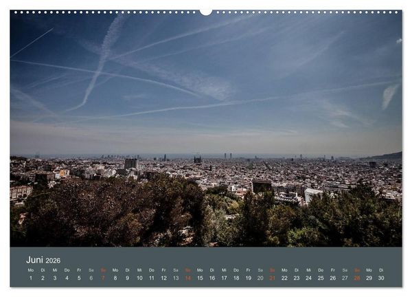 Produktbild: Barcelona - Faszinierende Architektur (Wandkalender 2026 DIN A2 quer), CALVENDO Monatskalender