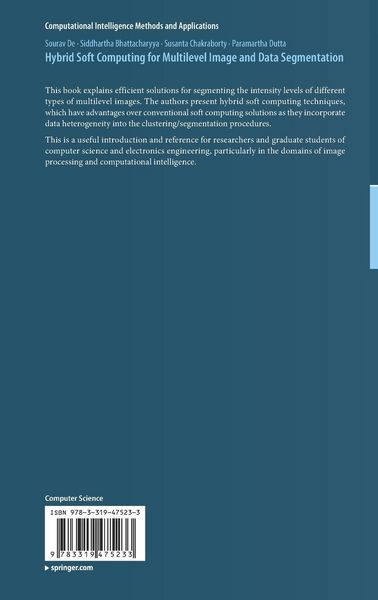 Produktbild: Hybrid Soft Computing for Multilevel Image and Data Segmentation
