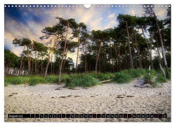 Produktbild: Fischland - Dar&szlig;- Zingst (Wandkalender 2026 DIN A3 quer), CALVENDO Monatskalender