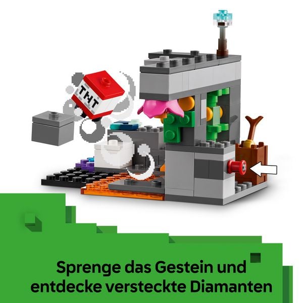Produktbild: LEGO Minecraft 21274 Begegnung mit dem W&auml;chter, Minecraft Spielzeug