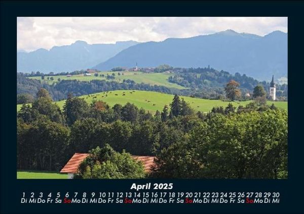 Produktbild: Berge 2025 Fotokalender DIN A5