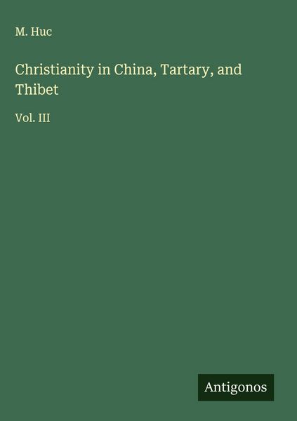 Produktbild: Christianity in China, Tartary, and Thibet