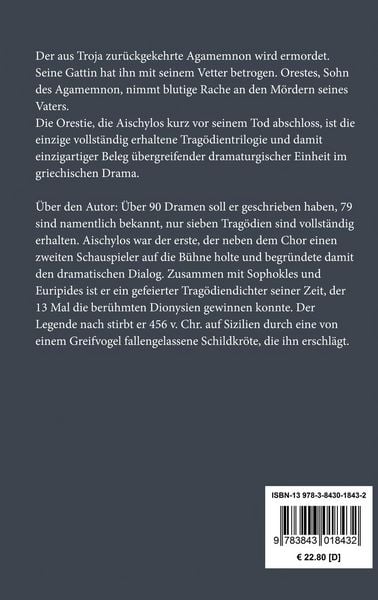 Produktbild: Die Orestie