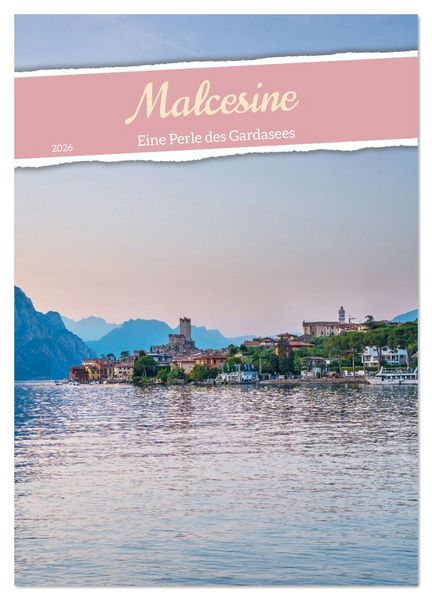 Produktbild: Malcesine - Eine Perle des Gardasees (Wandkalender 2026 DIN A3 hoch), CALVENDO Monatskalender