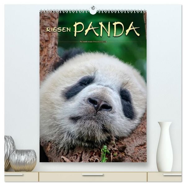 Riesenpanda (hochwertiger Premium Wandkalender 2026 DIN A2 hoch), Kunstdruck in Hochglanz
