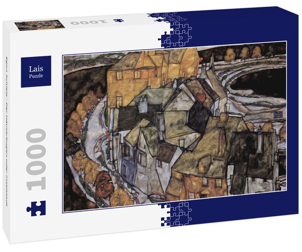 Produktbild: Lais Puzzle Egon Schiele - Der H&auml;userbogen oder Inselstadt 1000 Teile