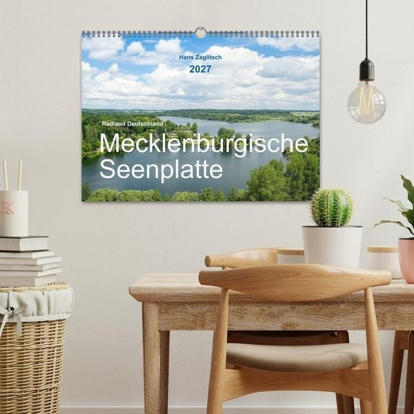 Produktbild: Radland Deutschland - Mecklenburgische Seenplatte (Wandkalender 2027 DIN A3 quer), CALVENDO Monatskalender