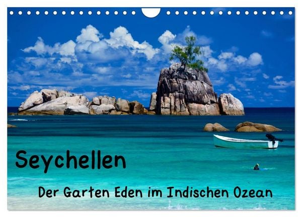 Produktbild: Seychellen - Der Garten Eden im Indischen Ozean (Wandkalender 2026 DIN A4 quer), CALVENDO Monatskalender