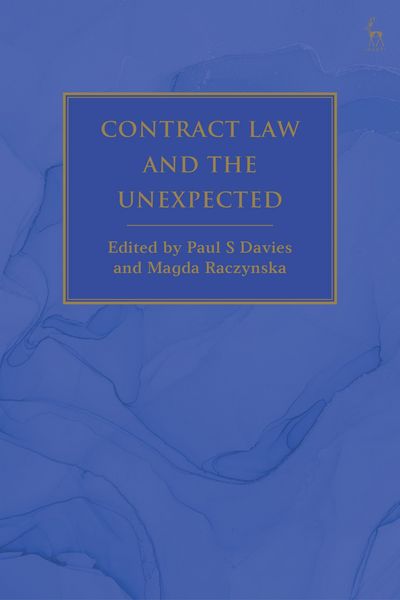 Produktbild: Contract Law and the Unexpected