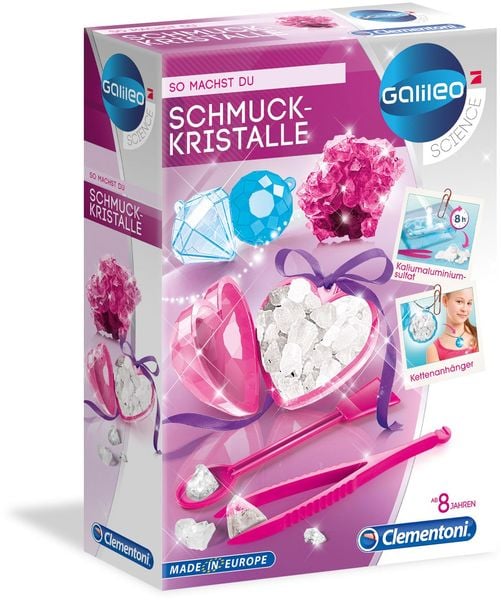 Clementoni - Galileo - Schmuckkristalle