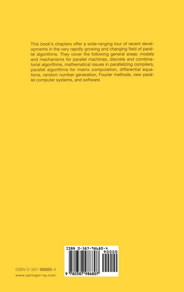 Produktbild: Algorithms for Parallel Processing