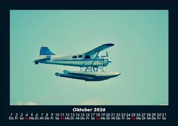 Produktbild: Flugzeuge 2026 Fotokalender DIN A5
