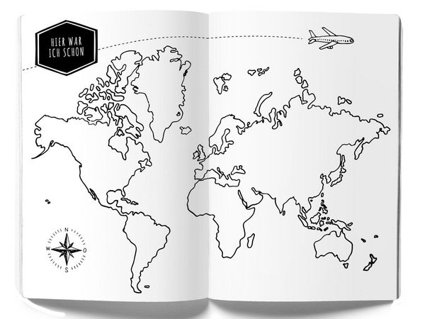 Produktbild: GuideMe Reisetagebuch Travel Diary &bdquo;Flipflops&ldquo;