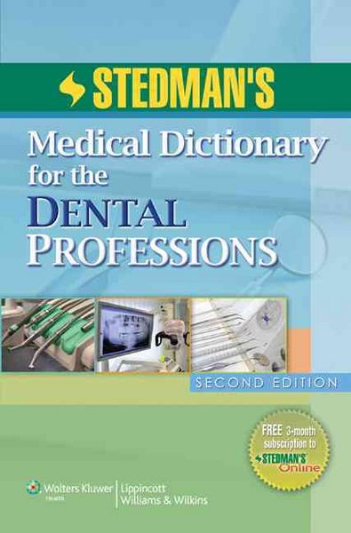 Produktbild: Stedman's Medical Dictionary for the Dental Professions