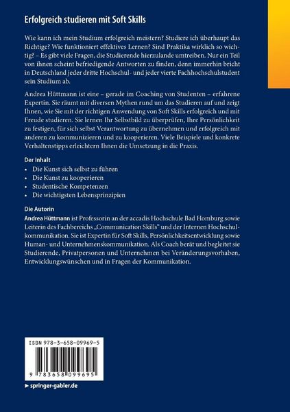 Produktbild: Erfolgreich studieren mit Soft Skills