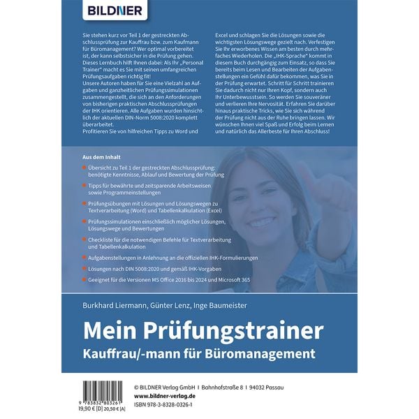 Produktbild: Mein Pr&uuml;fungstrainer Kauffrau / Kaufmann f&uuml;r B&uuml;romanagement