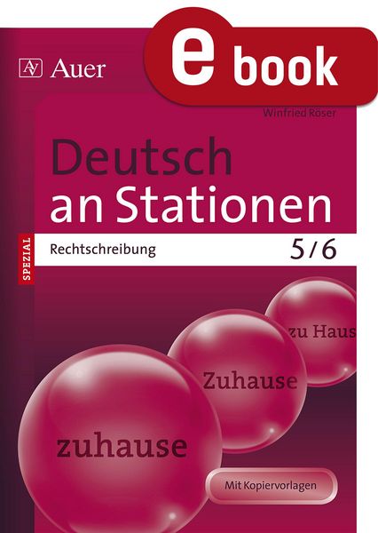 Produktbild: Deutsch an Stationen Spezial Rechtschreibung 5-6