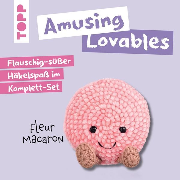 Produktbild: Amusing Lovables H&auml;kelset Fleur Macaron