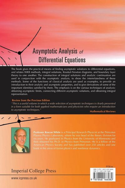 Produktbild: Asymptotic Anal Of Diffe Equa (revis Ed)