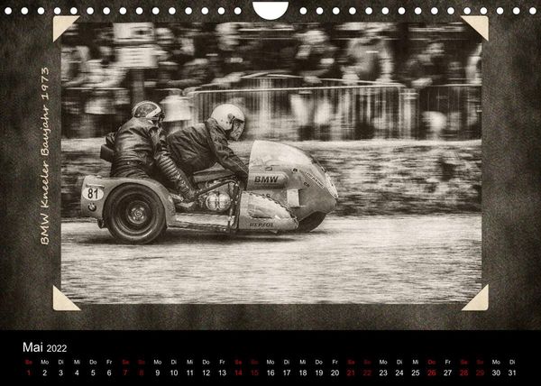 Produktbild: Klassik Motorsport Action (Wandkalender 2022 DIN A4 quer)