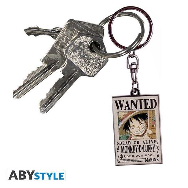 Produktbild: ONE PIECE - Keychain "Wanted Luffy"