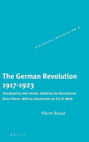 Produktbild: The German Revolution, 1917-1923