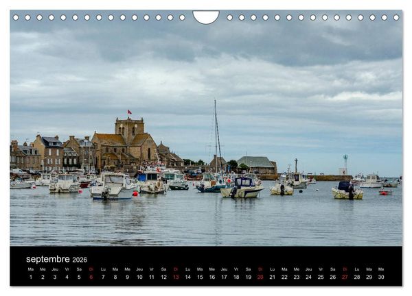 Produktbild: Barfleur Un port normand sur la Manche (Calendrier mural 2026 DIN A4 vertical), CALVENDO calendrier mensuel