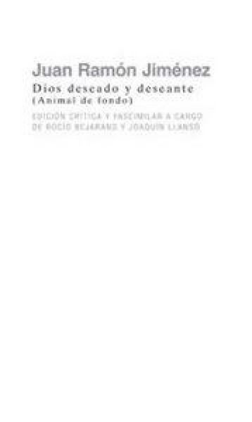 Produktbild: Dios deseado y deseante : animal de fondo