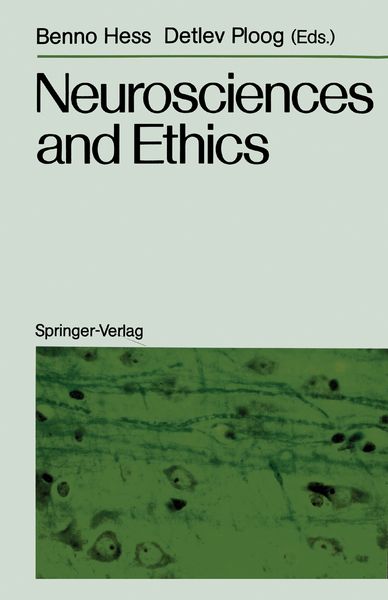 Produktbild: Neurosciences and Ethics