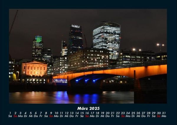 Produktbild: London - Impressionen 2025 Fotokalender DIN A4