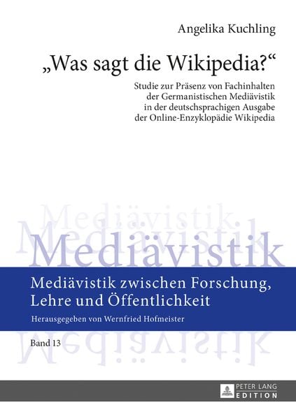 Produktbild: &laquo;Was sagt die Wikipedia?&raquo;