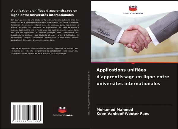 Produktbild: Applications unifi&eacute;es d'apprentissage en ligne entre universit&eacute;s internationales
