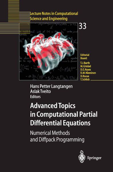 Produktbild: Advanced Topics in Computational Partial Differential Equations