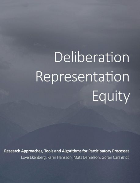 Produktbild: Deliberation, Representation, Equity