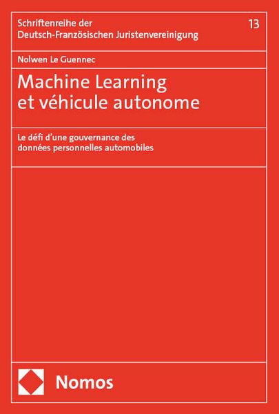 Produktbild: Machine Learning et v&eacute;hicule autonome