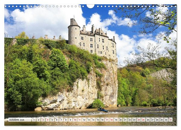 Produktbild: Circuit en Wallonie (Calendrier mural 2026 DIN A3 vertical), CALVENDO calendrier mensuel