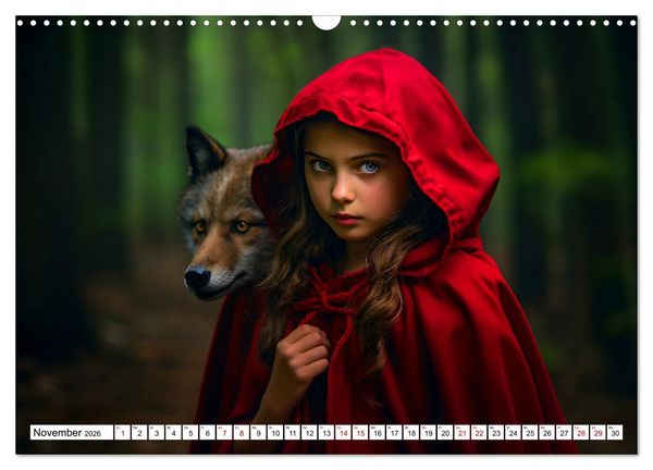 Produktbild: M&auml;rchenzauber - Verwunschene Welten (Wandkalender 2026 DIN A3 quer), CALVENDO Monatskalender